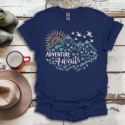 Adeventure Awaits outdoor V6 T-Shirt