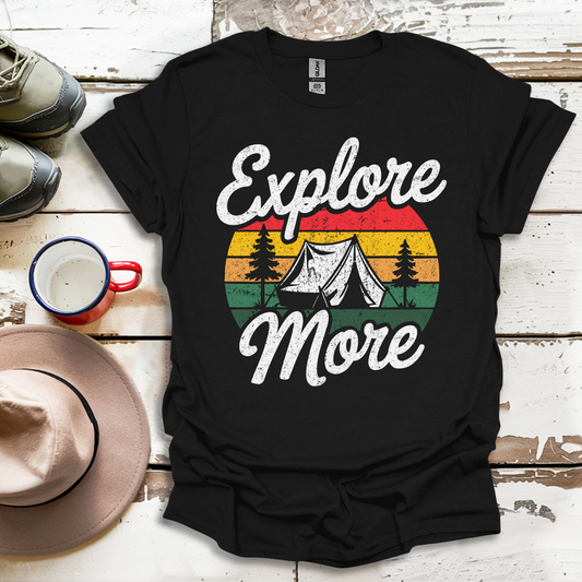 Explore More Retro Vintage V1 T-Shirt