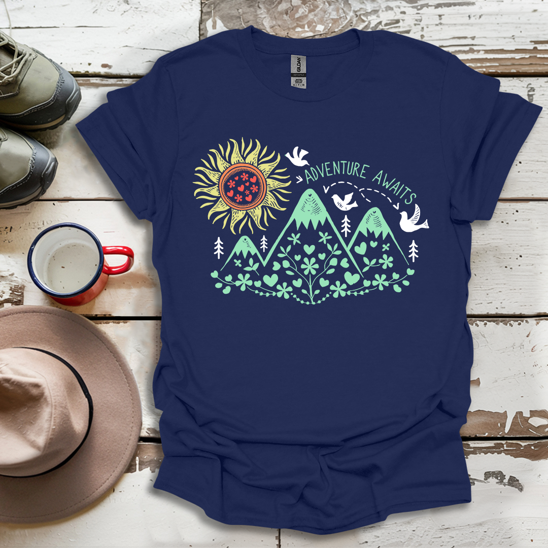 Adeventure Awaits outdoor V3 T-Shirt