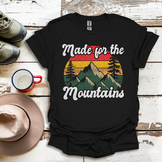 Hiking Outdoor Nature Made For The Mountains V3 T-Shirt