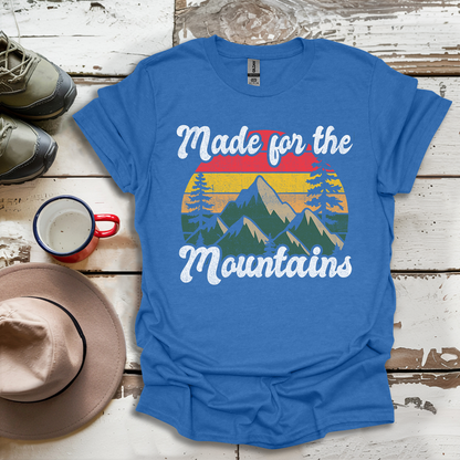 Hiking Outdoor Nature Made For The Mountains V3 T-Shirt