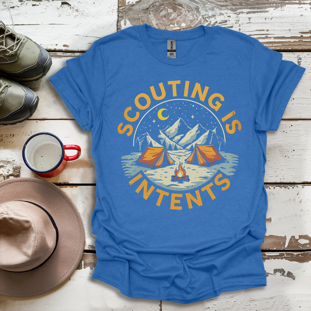 Hiking Outdoor Nature  Scouting Is Intents V5 T-Shirt