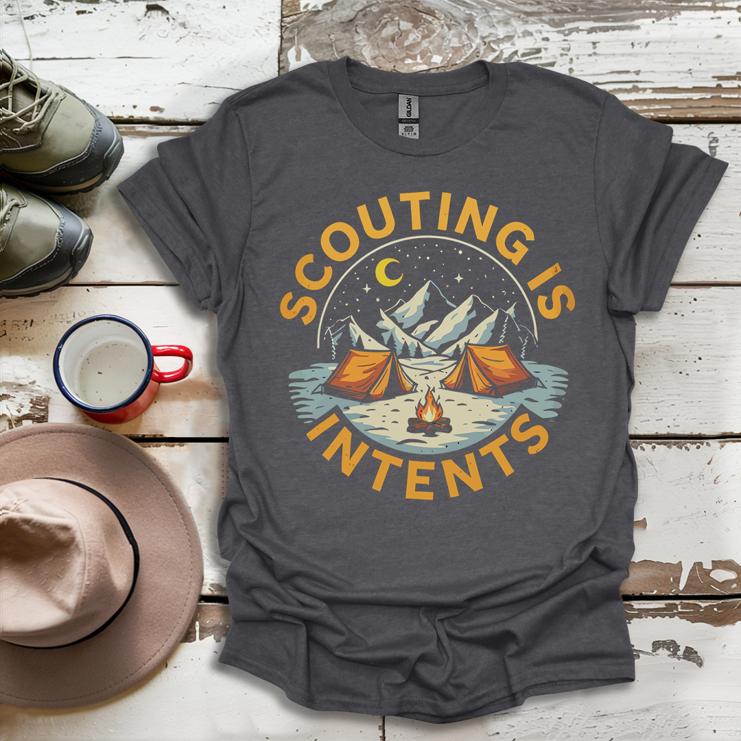Hiking Outdoor Nature  Scouting Is Intents V5 T-Shirt
