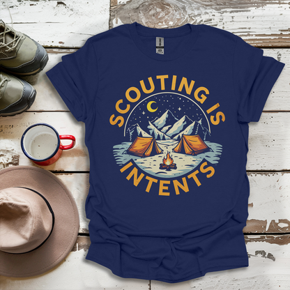 Hiking Outdoor Nature  Scouting Is Intents V5 T-Shirt