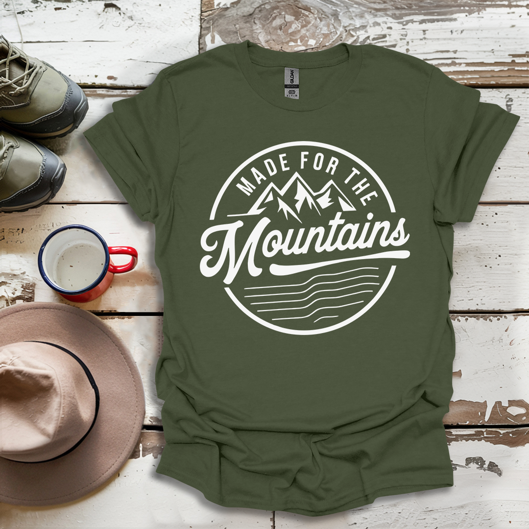 Hiking Outdoor Nature Made For The Mountains V5 T-Shirt