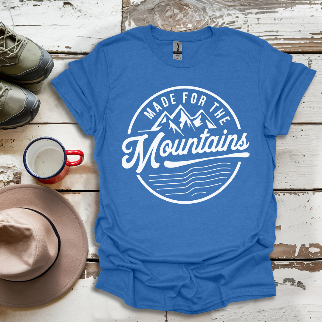 Hiking Outdoor Nature Made For The Mountains V5 T-Shirt