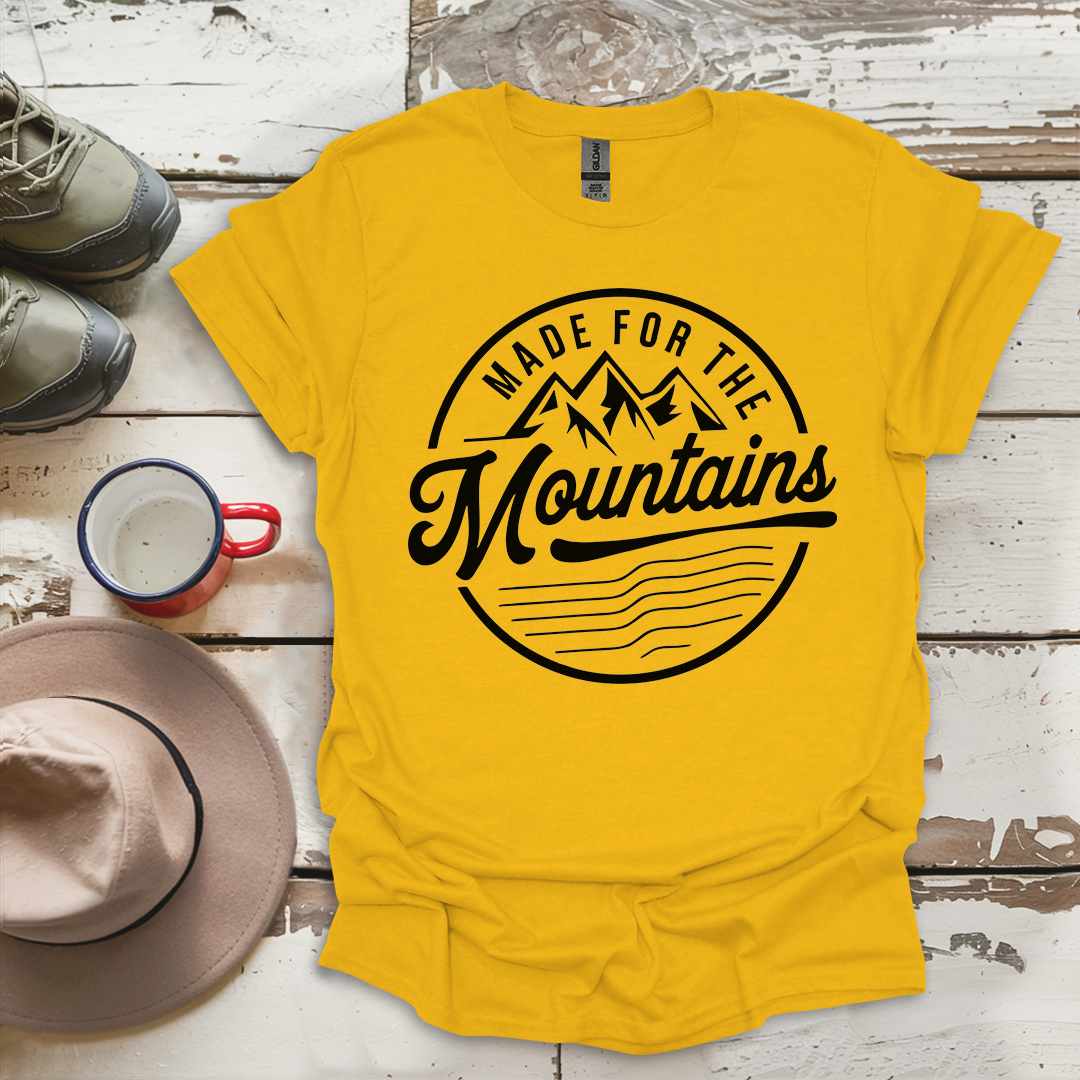 Hiking Outdoor Nature Made For The Mountains V5 T-Shirt
