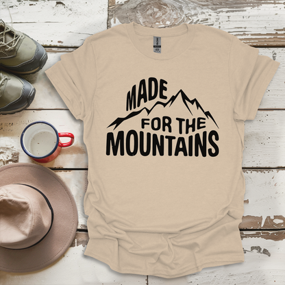 Hiking Outdoor Nature Made For The Mountains V7 T-Shirt