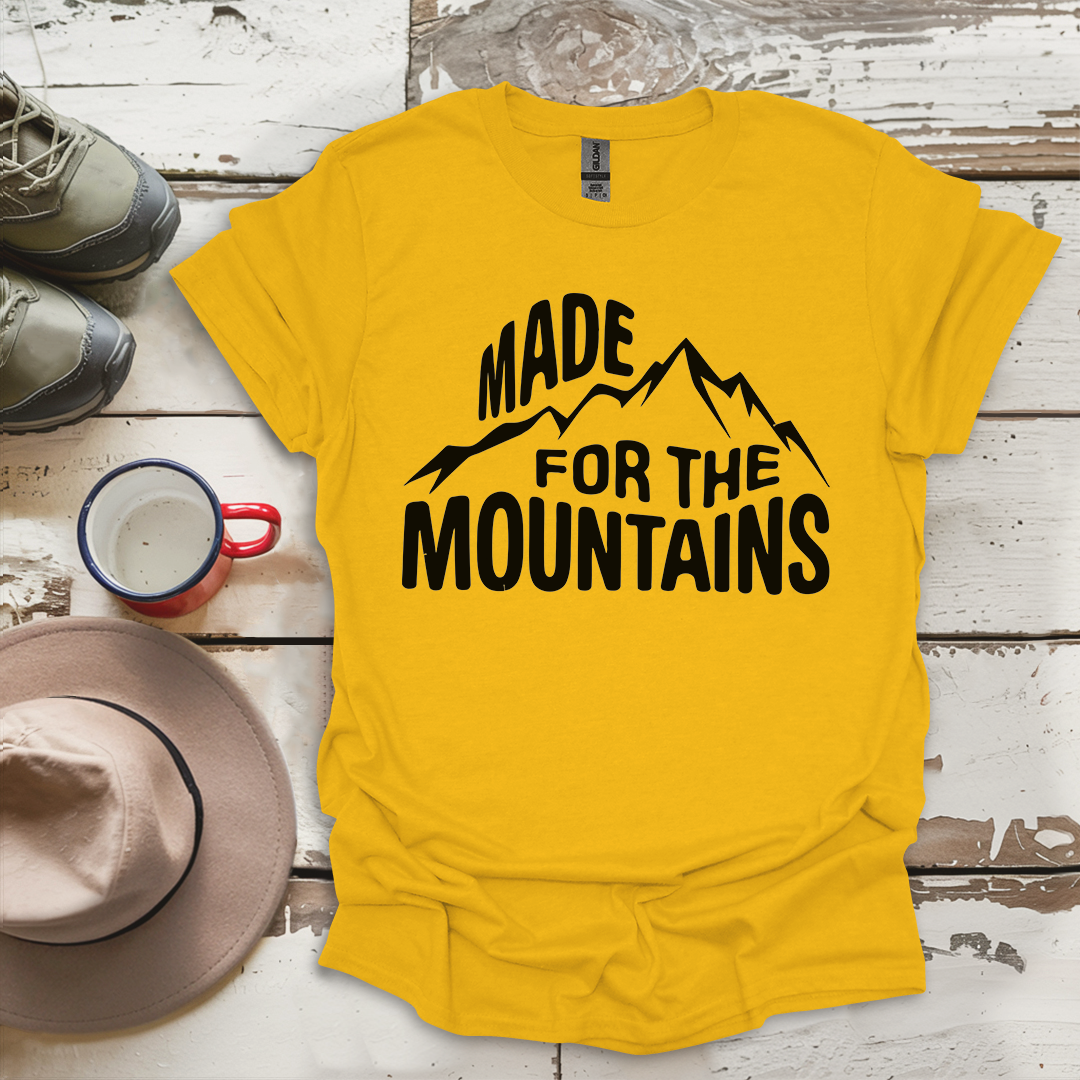 Hiking Outdoor Nature Made For The Mountains V7 T-Shirt