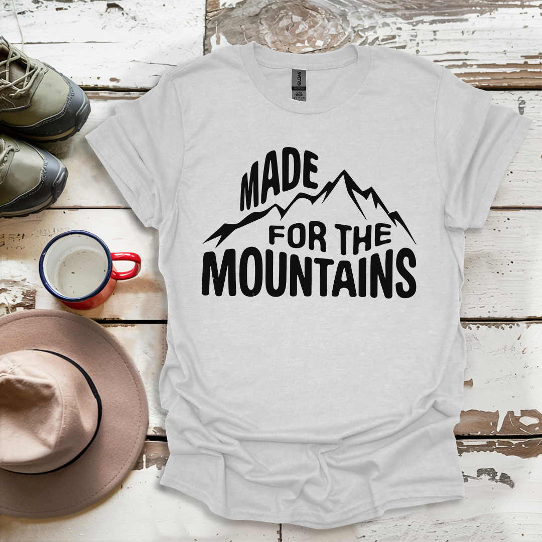 Hiking Outdoor Nature Made For The Mountains V7 T-Shirt