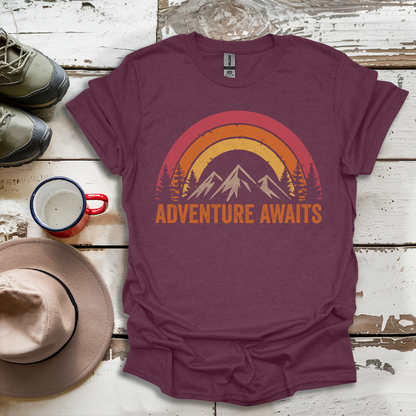 Adeventure Awaits outdoor V8 T-Shirt