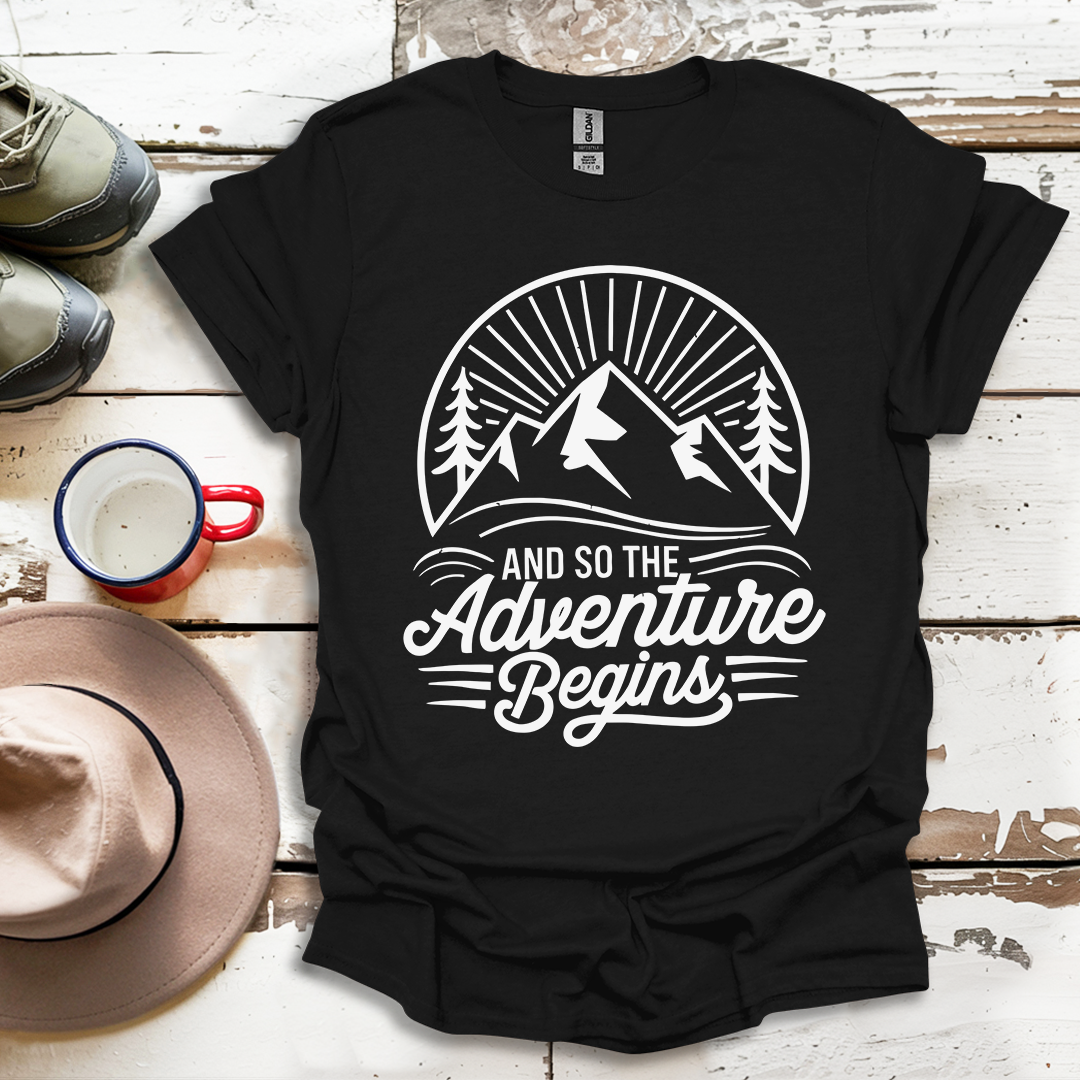 And So The  advunture begin V11 T-Shirt