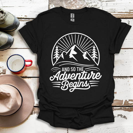 And So The  advunture begin V11 T-Shirt