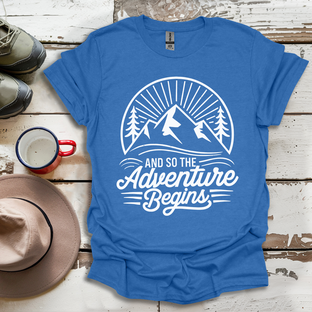 And So The  advunture begin V11 T-Shirt