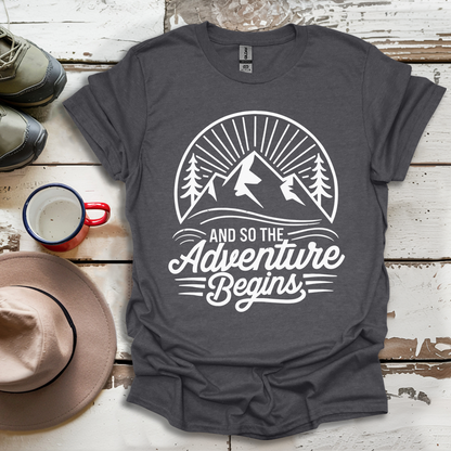 And So The  advunture begin V11 T-Shirt