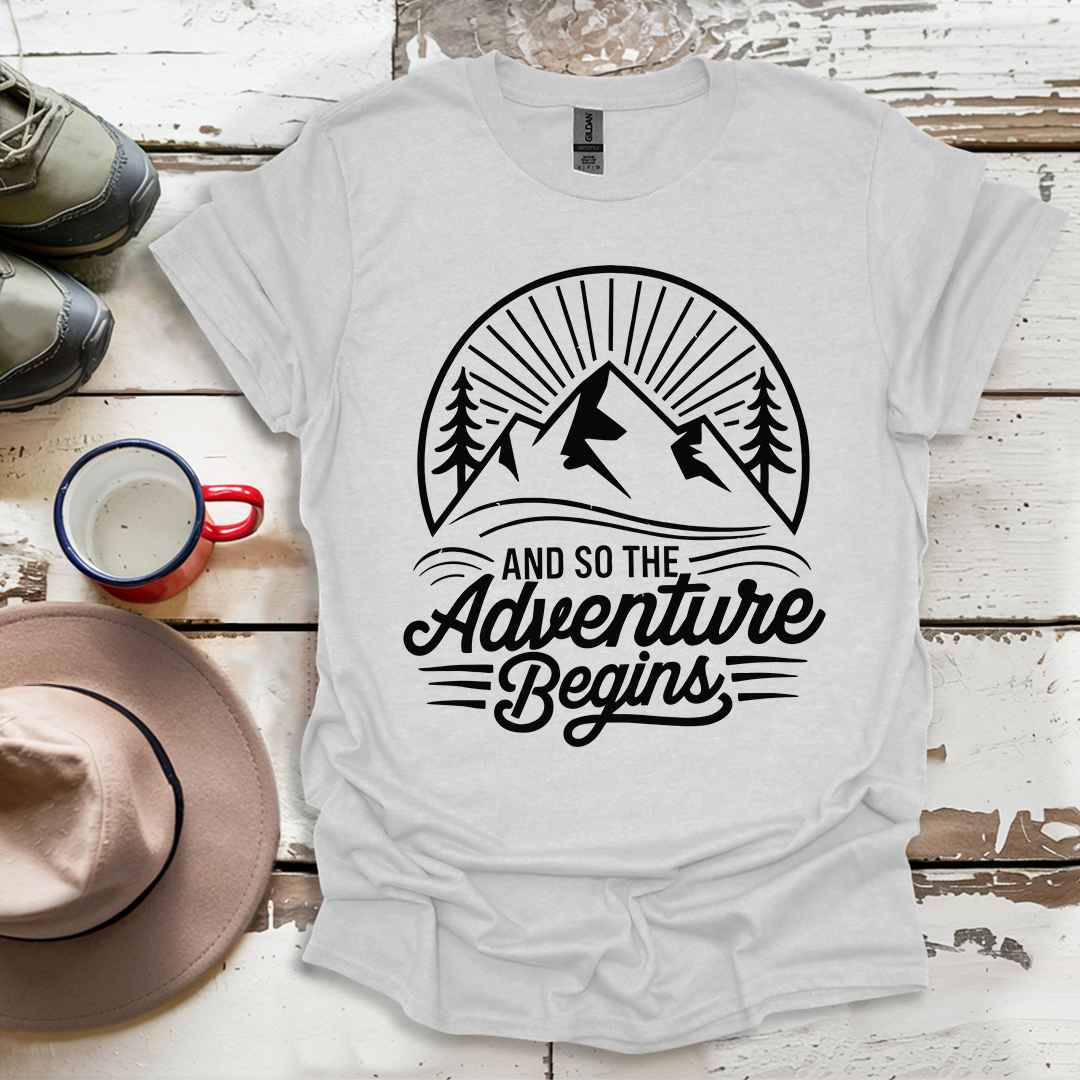 And So The  advunture begin V11 T-Shirt