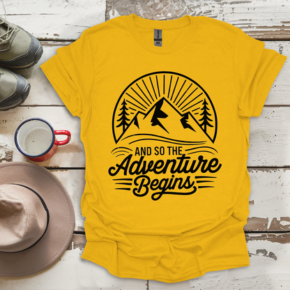 And So The  advunture begin V11 T-Shirt