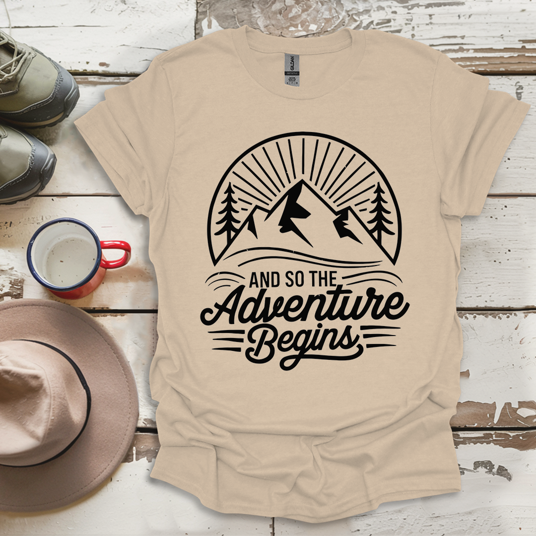 And So The  advunture begin V11 T-Shirt