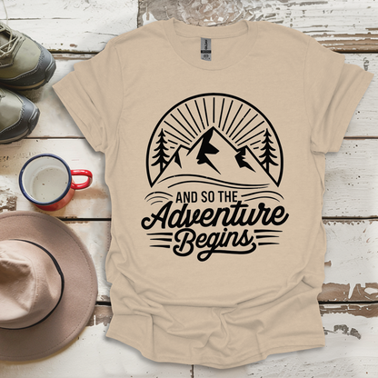 And So The  advunture begin V11 T-Shirt