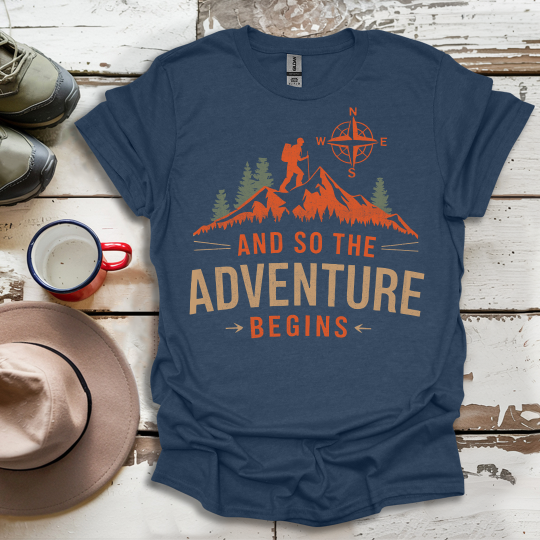 And So The  advunture begin V4 T-Shirt