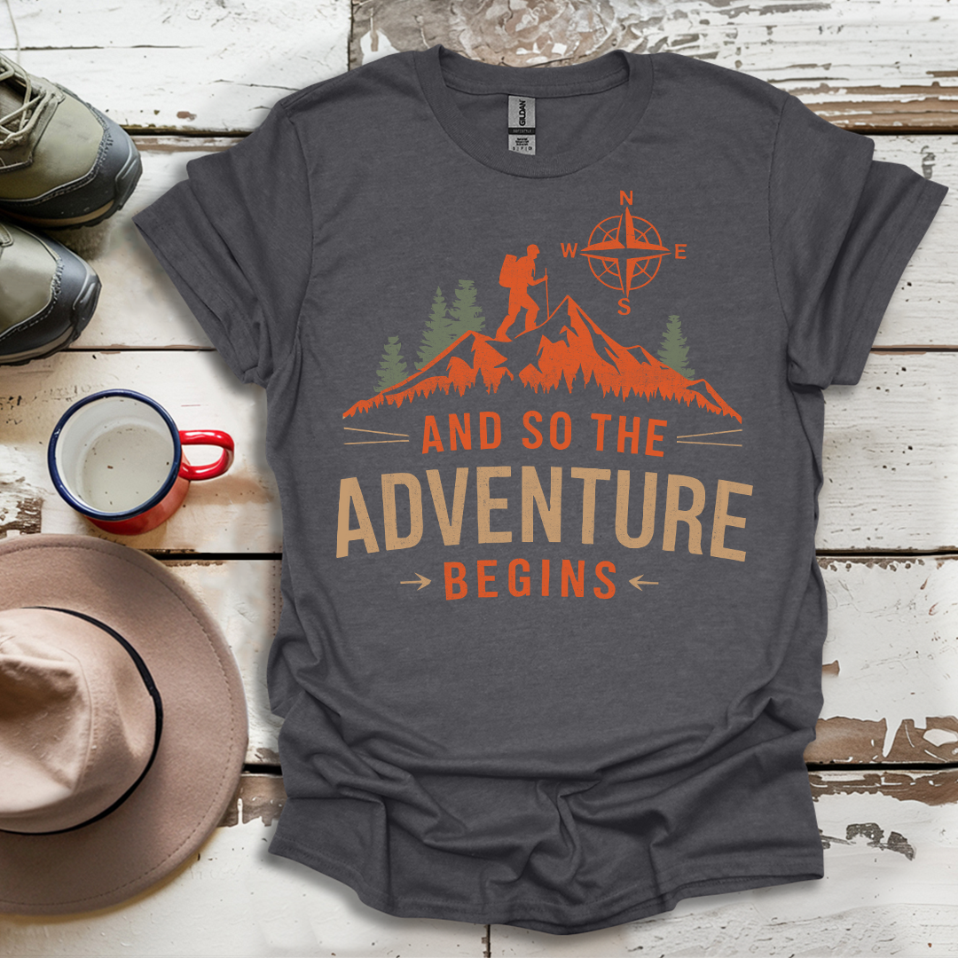 And So The  advunture begin V4 T-Shirt