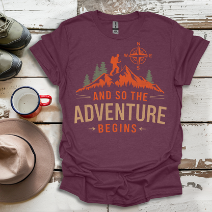 And So The  advunture begin V4 T-Shirt