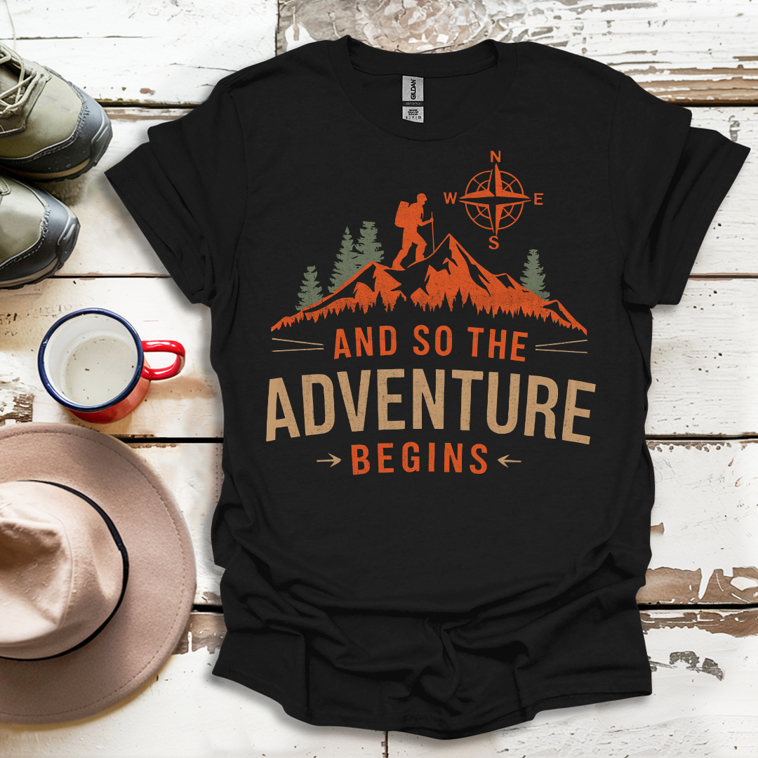 And So The  advunture begin V4 T-Shirt