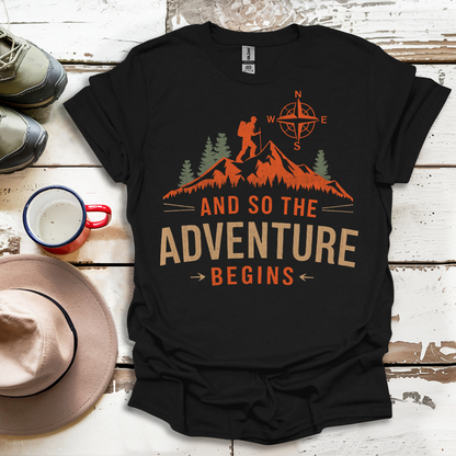 And So The  advunture begin V4 T-Shirt
