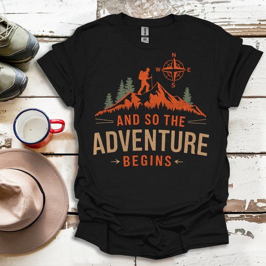 And So The  advunture begin V4 T-Shirt