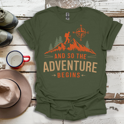 And So The  advunture begin V4 T-Shirt